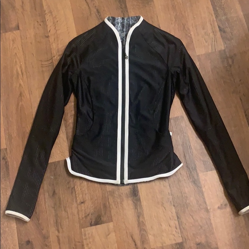 Lululemon reversible track jacket